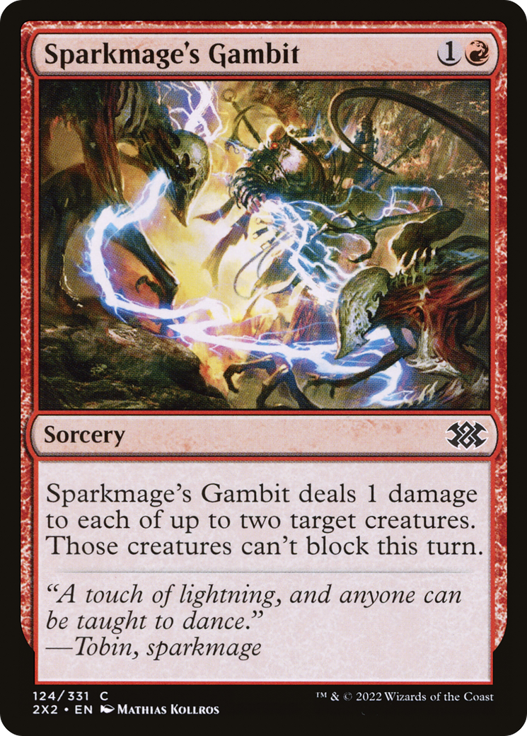 Sparkmage's Gambit (124) - Double Masters 2022