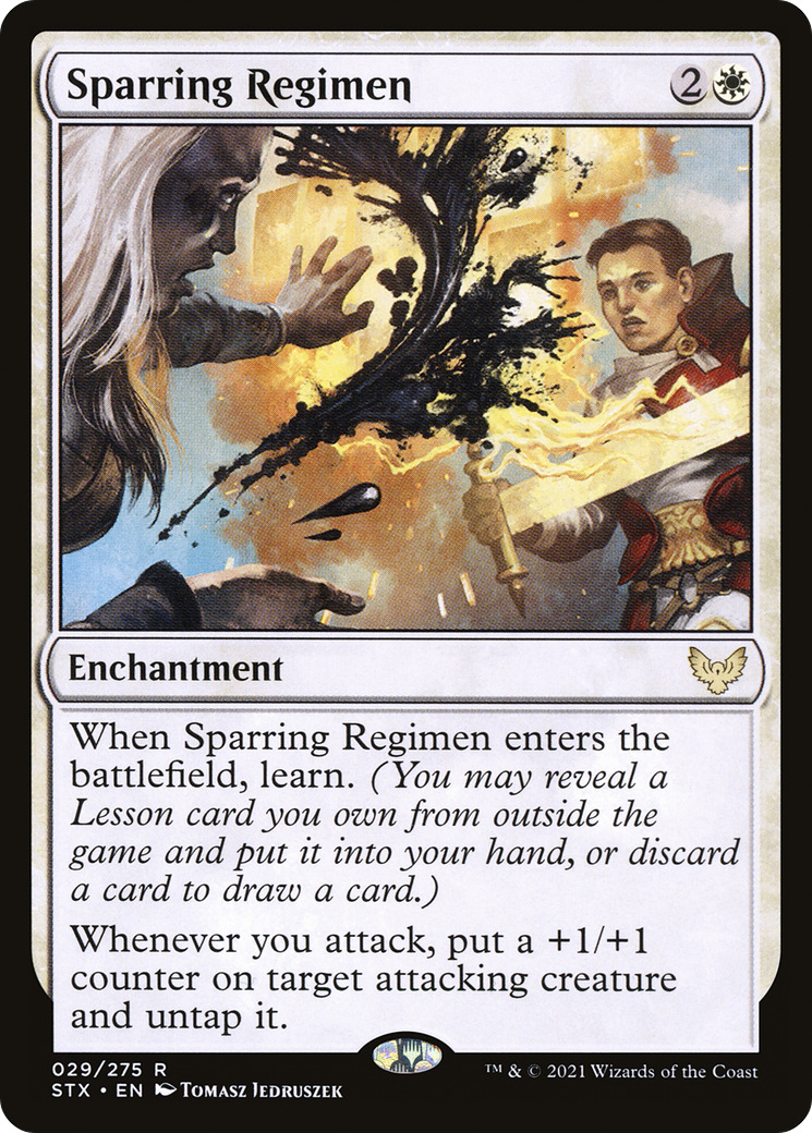 Sparring Regimen (029) - Strixhaven: School of Mages Foil