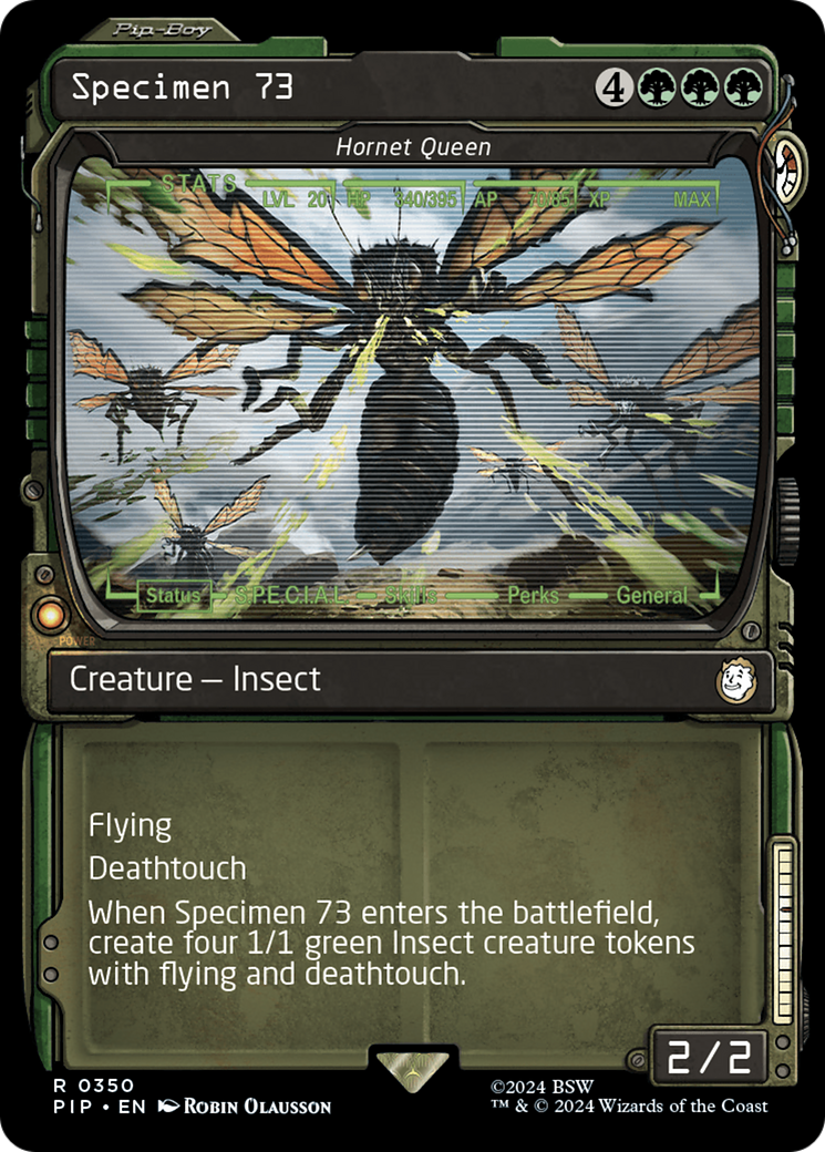 Specimen 73 – Hornet Queen (Showcase) (350) - Fallout