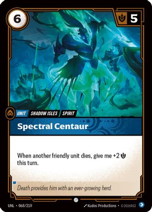 Spectral Centaur (068) Foil - Unleashed