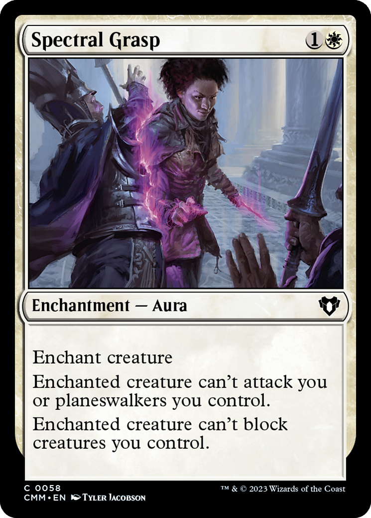 Spectral Grasp (058) - Commander Masters