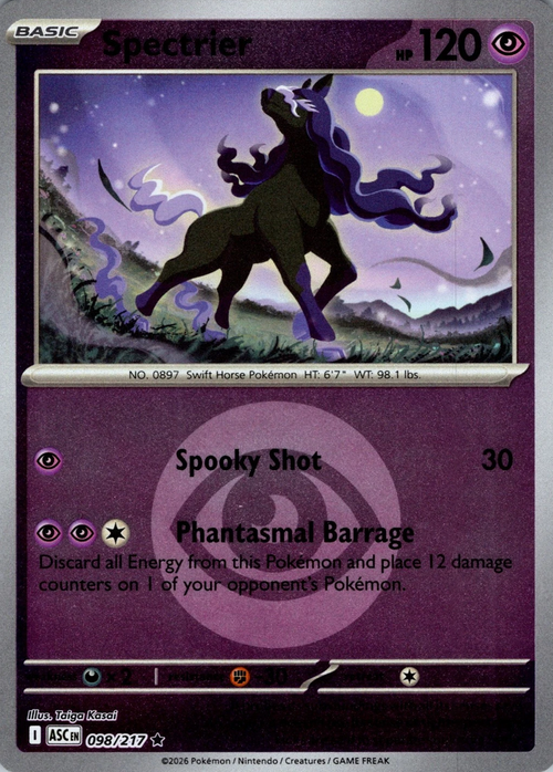 Spectrier (Energy Symbol Pattern) (98) Reverse Holofoil - Ascended Heroes