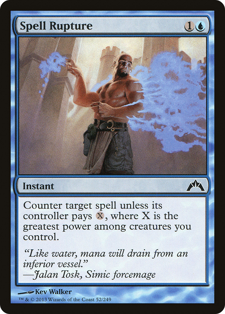 Spell Rupture (052) Foil - Gatecrash