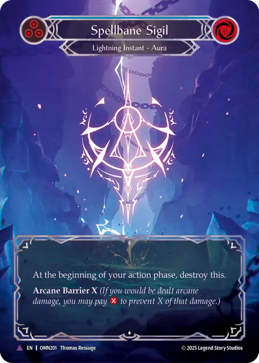 Spellbane Sigil (Marvel) (OMN201) Cold Foil - Omens of the Third Age