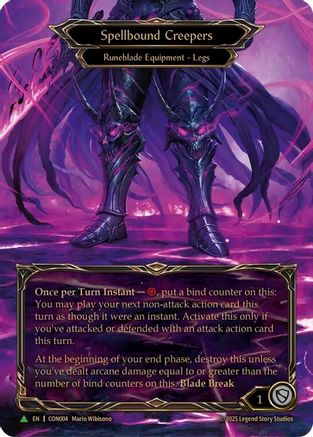 Spellbound Creepers (Marvel) (CON004) Rainbow Foil - Flesh and Blood: Promo Cards