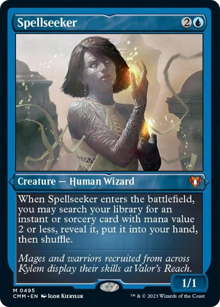 Spellseeker (495) Etched Foil - Commander Masters