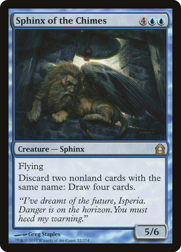 Sphinx of the Chimes (052) Foil - Return to Ravnica