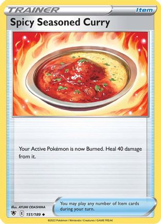 Spicy Seasoned Curry (151) Reverse Holofoil - Astral Radiance