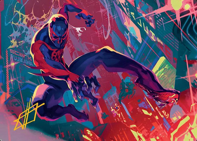 Spider-Man 2099 (030s) Gold-Stamped - Art Series: Marvel's Spider-Man