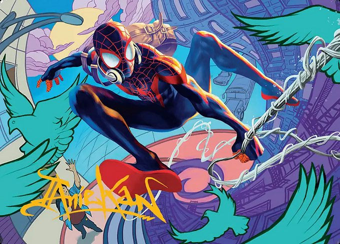 Spider-Man, Brooklyn Visionary (020s) Gold-Stamped - Art Series: Marvel's Spider-Man