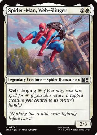 Spider-Man, Web-Slinger (776) - Commander: Marvel Super Heroes