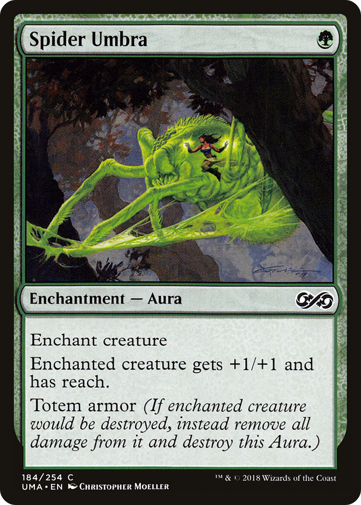 Spider Umbra (184) - Ultimate Masters Foil