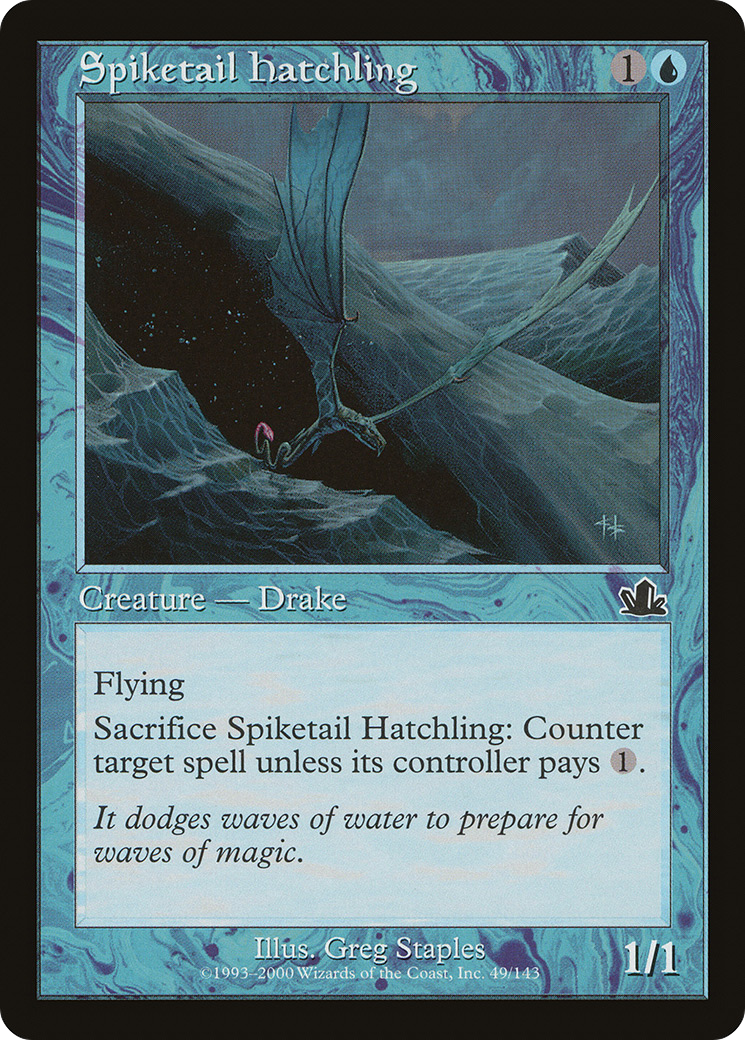 Spiketail Hatchling (049) Foil - Prophecy
