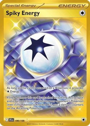 Spiky Energy (Gold) (190) Holofoil - Journey Together