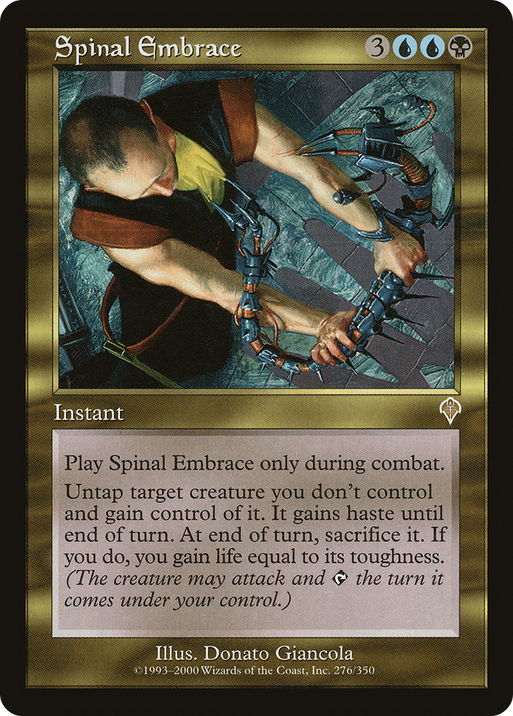 Spinal Embrace (276) Foil - Invasion