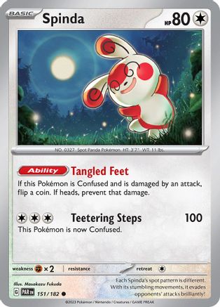 Spinda (151) Reverse Holofoil - Paradox Rift