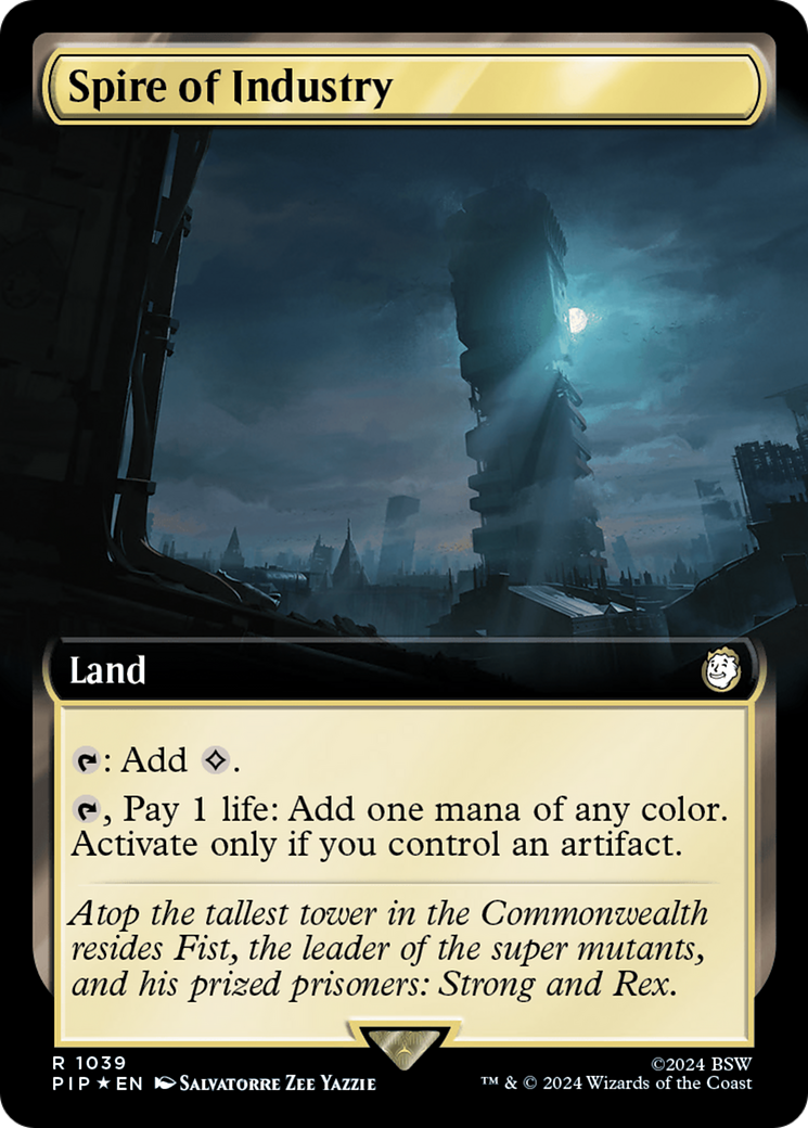 Spire of Industry (Extended Art) (1039) Surge Foil - Fallout