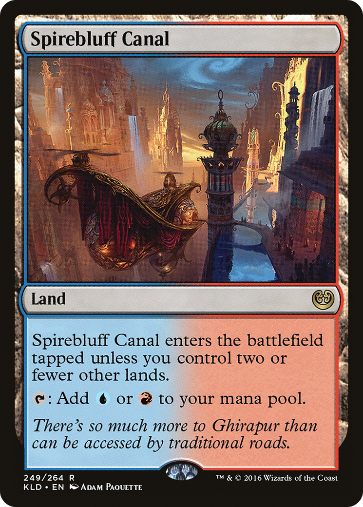 Spirebluff Canal (249) Foil - Kaladesh