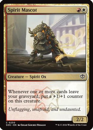 Spirit Mascot (230) Foil - Secrets of Strixhaven