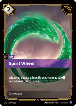 Spirit Wheel (144) Foil - Spiritforged