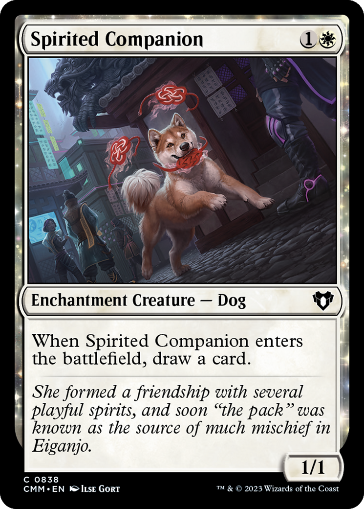 Spirited Companion (838) - Commander Masters