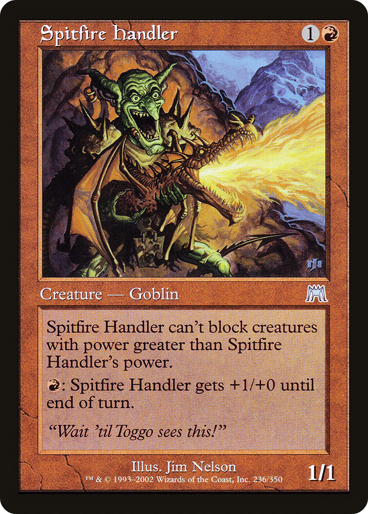 Spitfire Handler (236) Foil - Onslaught