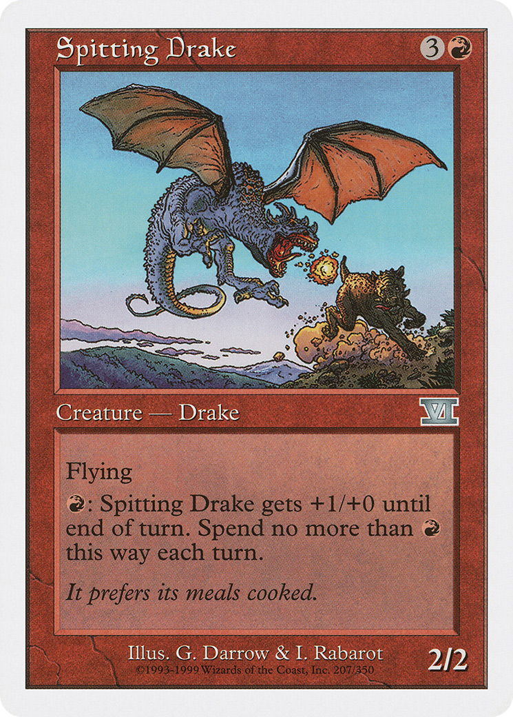 Spitting Drake (207) - Classic Sixth Edition