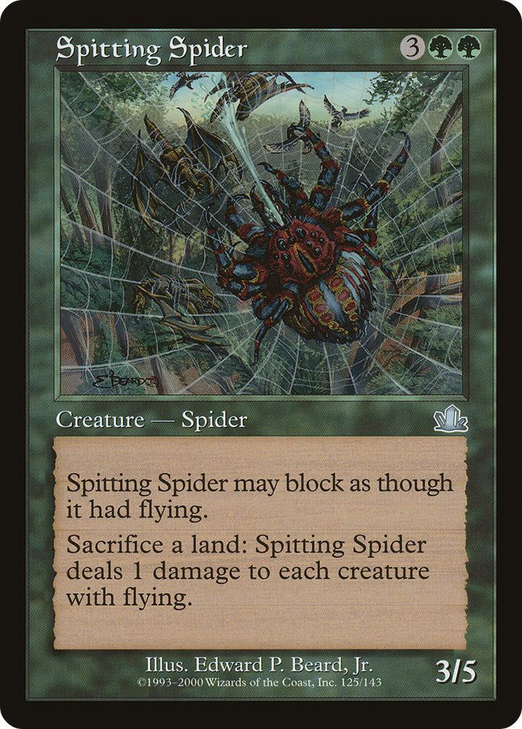 Spitting Spider (125) Foil - Prophecy