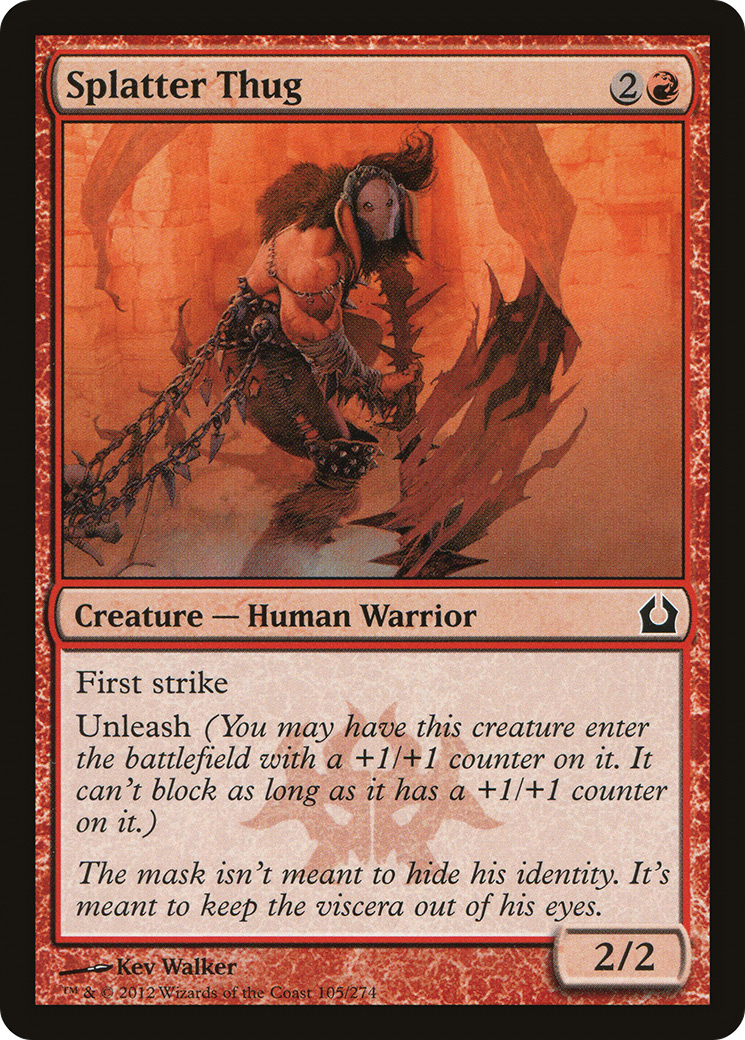 Splatter Thug (105) Foil - Return to Ravnica