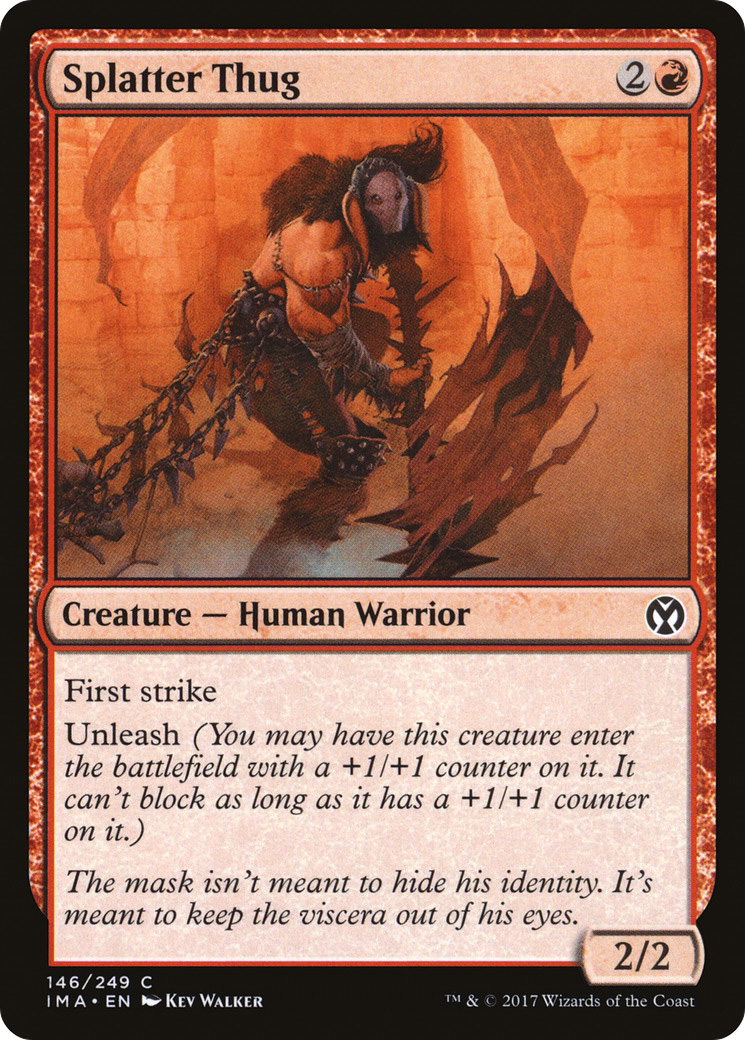 Splatter Thug (146) Foil - Iconic Masters