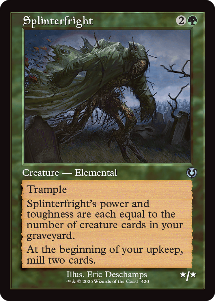Splinterfright (Retro) (420) Foil - Innistrad Remastered
