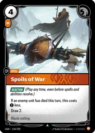Spoils of War (144) Foil - Origins