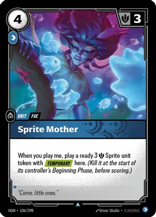 Sprite Mother (106) - Origins