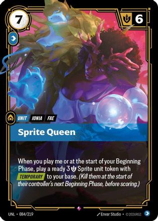 Sprite Queen (084) Foil - Unleashed