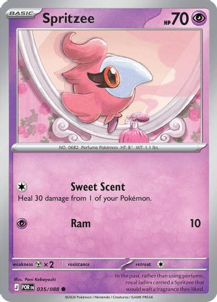 Spritzee (35) Reverse Holofoil - Perfect Order