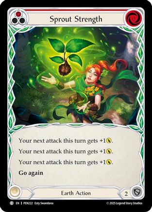 Sprout Strength (Red) (PEN222) - Compendium of Rathe