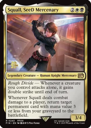 Squall, SeeD Mercenary (243) Foil - FINAL FANTASY