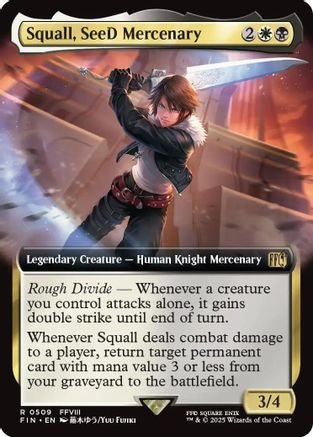 Squall, SeeD Mercenary (Extended Art) (509) - FINAL FANTASY
