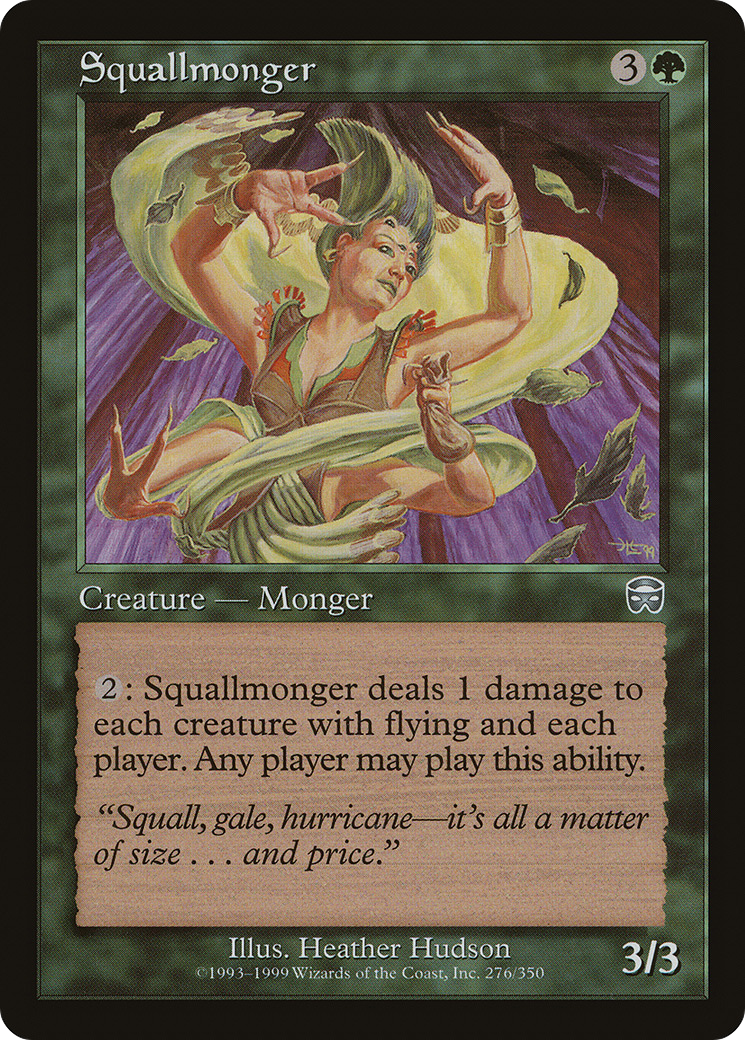 Squallmonger (276) Foil - Mercadian Masques