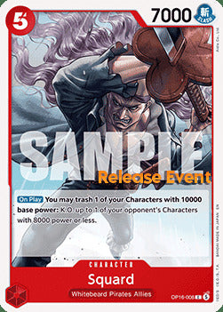 Squard (OP16-008) Release Event Cards