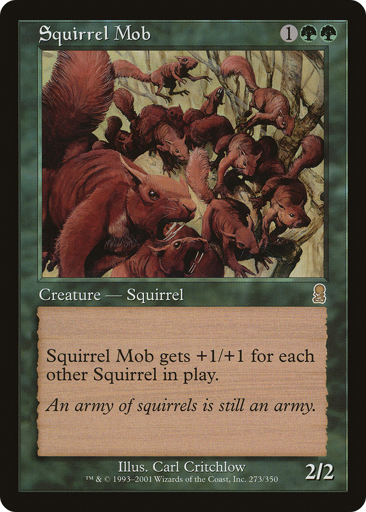 Squirrel Mob (273) Foil - Odyssey