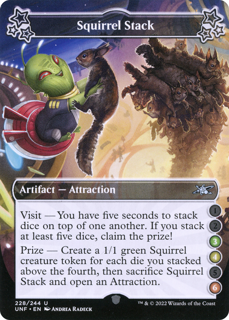 Squirrel Stack (3-4-6) (228) - Unfinity Foil