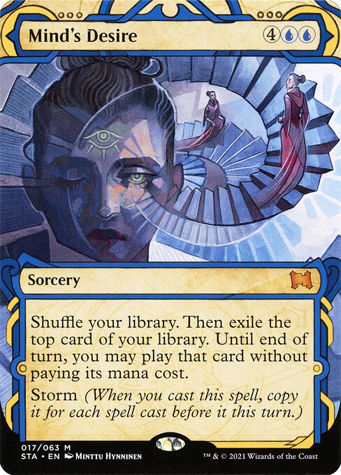 Mind's Desire (017) Etched Foil - Strixhaven Mystical Archive