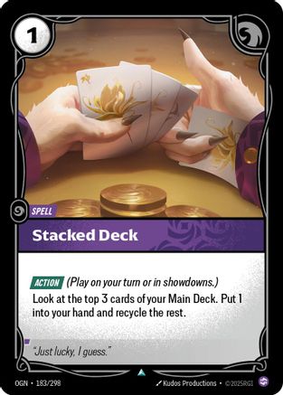 Stacked Deck (183) - Origins