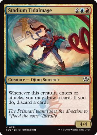 Stadium Tidalmage (232) Foil - Secrets of Strixhaven