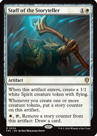 Staff of the Storyteller (034) - Commander: Reality Fracture