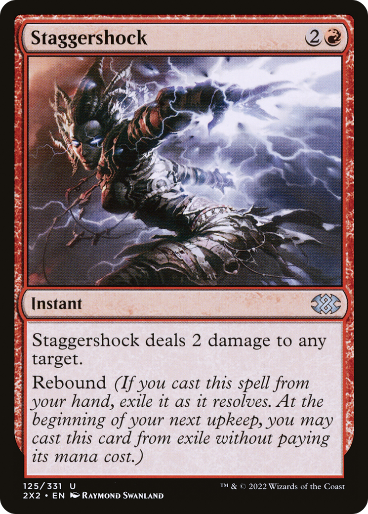 Staggershock (125) Foil - Double Masters 2022
