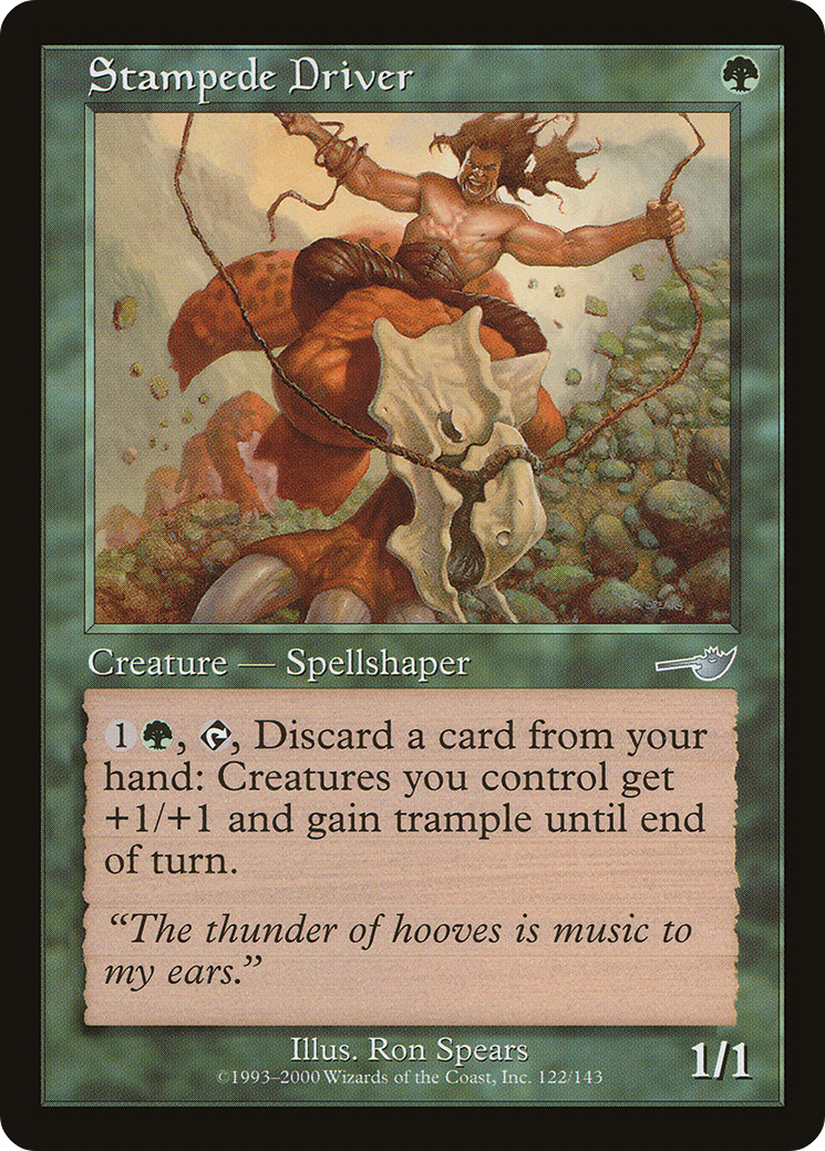 Stampede Driver (122) Foil - Nemesis