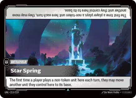Star Spring (215) Foil - Unleashed