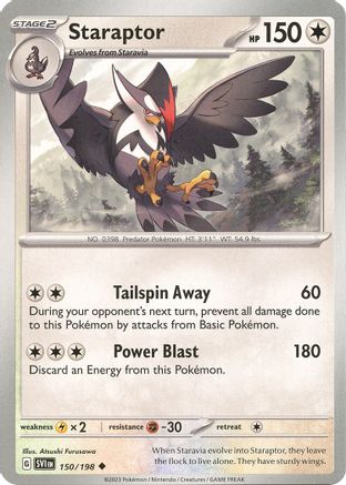 Staraptor (150) Reverse Holofoil - Scarlet & Violet